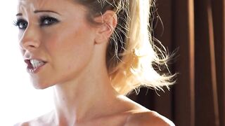 ALL CHICK RUBS - babe Blonde Asks Her Ex Mistress To Rubs Her And It Ends Sensual