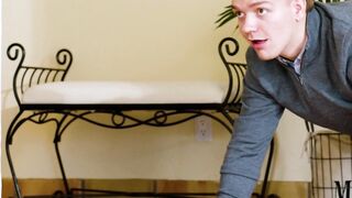 ADULT TIME - Nympho cougar Lauren Phillips CAUGHT Turned On Perv Jerking Off To Her Masturbating Session