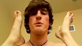 Goth youngster Jase Bionx in a hardcore buttfuck breeding session