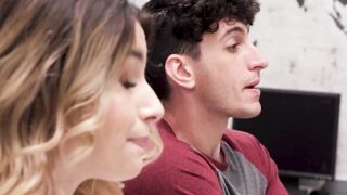 DEVILS VIDEO - Erotic mom Professor Rachael Cavalli Has 3Some With Her 18yo Students