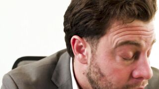 DEVILS SCENE - Lusty Assistant Gets Her Tight Asshole Plumbed InThe Office By Her Bosss Long Dick