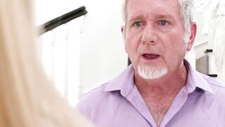 DEVILS MOVIE - Turned On Teenie Khloe Kapri Gets Her Asshole Plumbed By Her Older Stepdad