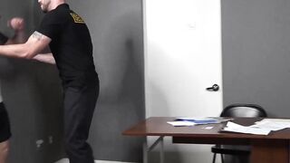 Perps4Sale.com - Hung officer Cliff Jensen dick penetrates Jeremy Spreadrums