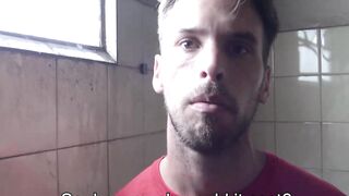 LatinoJuice.com - Hairy dude Willy licks every drop of my luscious cum after swallowi