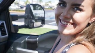Thick Selina Bentz bends over to have her pussy penetrated deep
