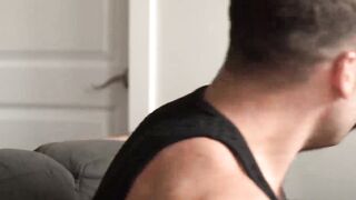 DaddiesPorno.com - Inked stepson gave his stepdad an unforgettable blowjob
