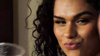 DEVILS TGIRLS - Hottie And Lusty Ladyboy Gets Her Huge Butt Plumbed By A Long Penis