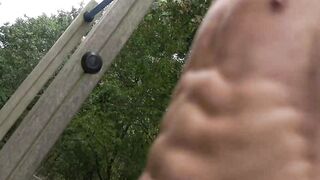 EastBoys Sexy muscle twink boy Jared Shaw flexing