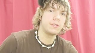 Chris Martinson a young twink who cums and masturbates was interviewed