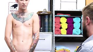 Perps4Sale.com - Thieving blonde Twinks hole pulverized by BBC policeman