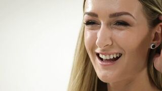 FOOTSIE BABES - Voluptuous Goddess Elena Lux Makes A Man Cum On Her Amazing Foot After Rough Anal Sex