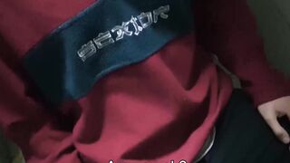 LatinoJuice.com - Me and kinky Nicolas jerk each others huge cocks inside the public