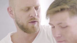 StepsonXXX.com - Horny Marcus Rivers gangbanged by three kinky dudes after getting ca