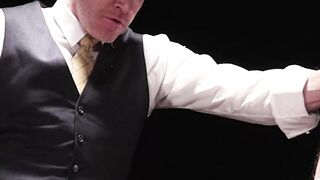 DisposedBoys.com - Suited stud Legrand Wolf slides his big cock into the sweaty hole
