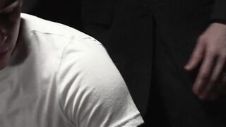 DisposedBoys.com - Suited Legrand Wolf oiled and dildo fucked the eager hole of hotti