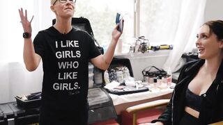 GIRLSWAY - beauty Babes Aiden Ashley  Charlotte Sins Have Innocent Passionate Sex After Their Photoshoot