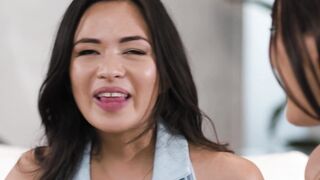 GIRLSWAY - Caring Scarlett Alexis Helps Heartbroken Bestie To Move On From Ex With Some Dyke Love