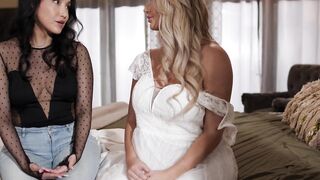 GIRLSWAY - I Caught My All-Natural Bridesmaid Kayley Gunner Wearing My Wedding Dress PASSIONATE SEX