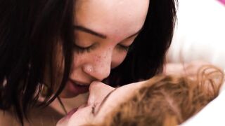 GIRLSWAY - Town Historian Alexis Tae  Environmentalist Lumi Ray Celebrate Their Feat With Rough Sex