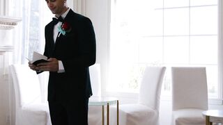 HETEROFLEXIBLE - Femboy Asher Day Disguises Himself As The Bride To Satisfy Heterosexual Groom Quin Quire