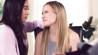 GIRLSWAY - Both Sexsual Submissive Wives Want Anal Play  Their Marriage Counselor Is Here To Help