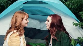 GIRLSWAY - Ginger Lacy Lennon  Her Goddess Next Door Have A Rough Hidden Affair During A Camping Trip