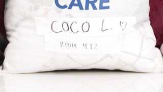 GIRLSWAY - Thin Blonde Coco Lovelock Has Her Cunt Finger Fucked Rough While Waiting For The Laundry
