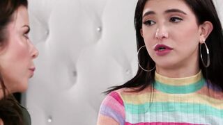 GIRLSWAY - Goddess Stacked mom Alexis Fawx  Step-Daughter Jane Wilde Have Hard Fingers  Scissoring