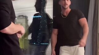 Roman Todd moaned in pleasure as Dean Dallas sucked his dick before giving him a rim