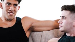 HETEROFLEXIBLE - Curious Heterosexual Jerking Buddies Zeno Rey  Trevor Brooks Try Anal Sex Together
