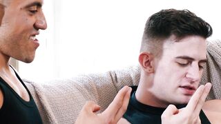 HETEROFLEXIBLE - Curious Heterosexual Jerking Buddies Zeno Rey  Trevor Brooks Try Anal Sex Together
