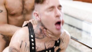 HETEROFLEXIBLE - Submissive Militarys Bubble Ass Gets Roughly Wrecked By His Heterosexual Officer