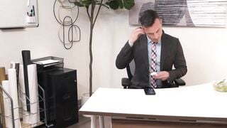 HETEROFLEXIBLE - Heterosexual Derek Kage Fucks Coworker Cristiano After Caught Jerking Off At His Break