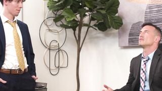 HETEROFLEXIBLE - Heterosexual Derek Kage Fucks Coworker Cristiano After Caught Jerking Off At His Break