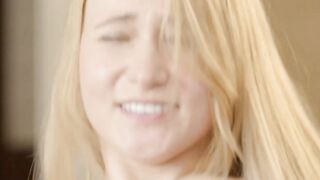JOYMII - Goddess Blonde Ivi Rein Handles A Huge Penis Into Her Tight Vagina During Erotic Sex