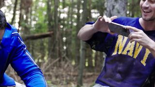 HETEROFLEXIBLE - Buds Skyy Knox  Tony DAngelo Make Excuses To Jerk Off  Try Anal On Camping Trip