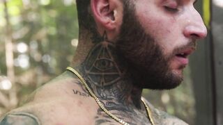 HETEROFLEXIBLE - Buds Skyy Knox  Tony DAngelo Make Excuses To Jerk Off  Try Anal On Camping Trip