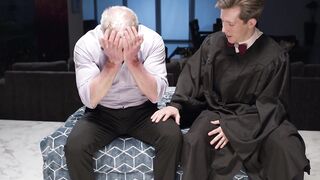 HETEROFLEXIBLE - Newly Graduated Twinkie Isaac Parker Seduces His Bae Silver Fox Professor Dale Savage