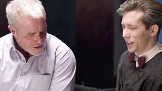 HETEROFLEXIBLE - Newly Graduated Twinkie Isaac Parker Seduces His Bae Silver Fox Professor Dale Savage