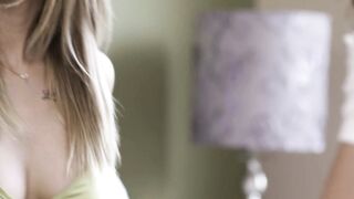 GIRLSWAY - Amazing Alexis Tae Is Almost Caught Making Out With Bestie Instead Of Studying SNEAKY SEX