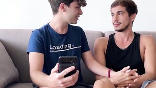 LatinoJuice.com - Making my bisexual boyfriend Joe Dave scream hard from our bareback