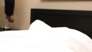 My stepdad Jacob Armstrong snuggles beside me then starts to fuck me
