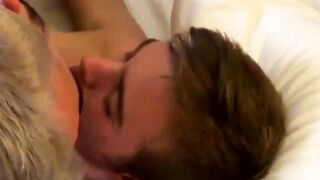 FTMPussy.com - Sexy stud Luke Hudson fucked hard by gray daddy Mason Lear