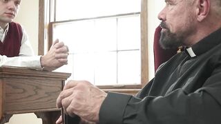 Beefy priest Max Sargent atoned for my sins after ramming my butt hole