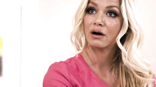 MOMMYS WOMEN - Future Babysitters Gizelle Blanco  Her Bestie Ask Nurse Stepmom For Safety Training