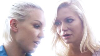 MOMMYS WOMEN - sexy Lily Larimars Checkup With Doctor Kenna James Turns In Group Sex With Stepmoms