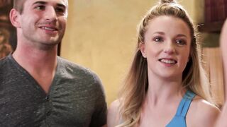 NURU STROKES - Erotic Sophia Lux Does A Beauty 3Some With Adorable Kate Kennedy And Her Man