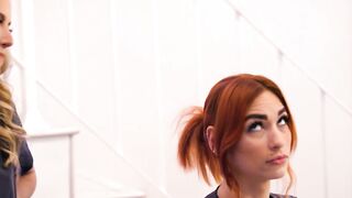 NURU STROKES - beauty Masseuse Scarlett Sage Tricked A Rival By Fucking Him During NURU Rubs