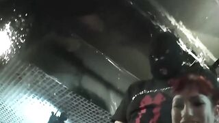 Sperm games at sex parties and creampies for whores