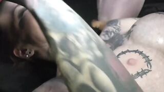Sperm games at sex parties and creampies for whores